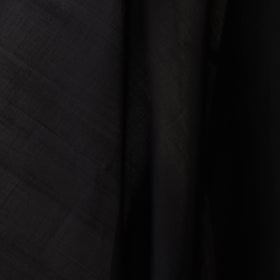 Black - handloom cotton mangalagiri fabric with zari border