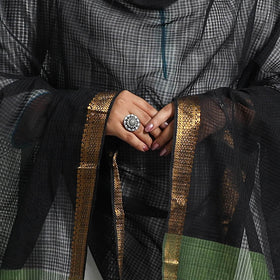 Authentic Handloom Cotton Mangalagiri Dupatta Online l iTokri.com