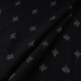 Handloom cotton pochampally ikat fabric with kalamkari