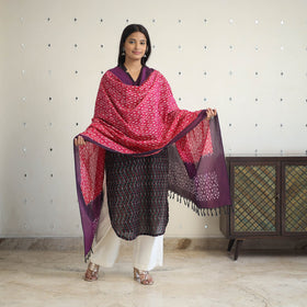 Black Handloom Cotton Pochampally Ikat Kurta Set (Set of 3)