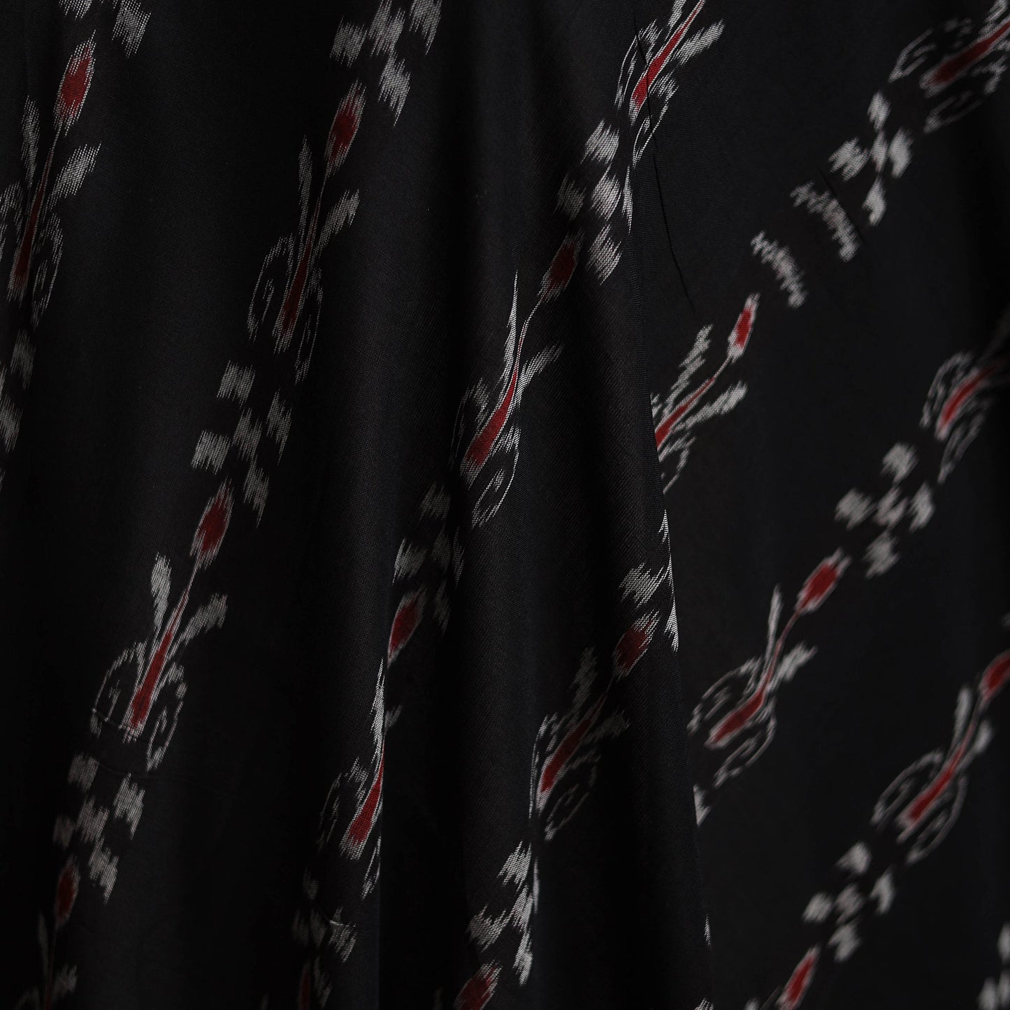 Handloom cotton sambalpuri ikat fabric 26 - handcrafted