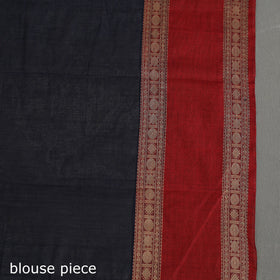  Handloom Cotton Thread Border Kanchipuram Saree 