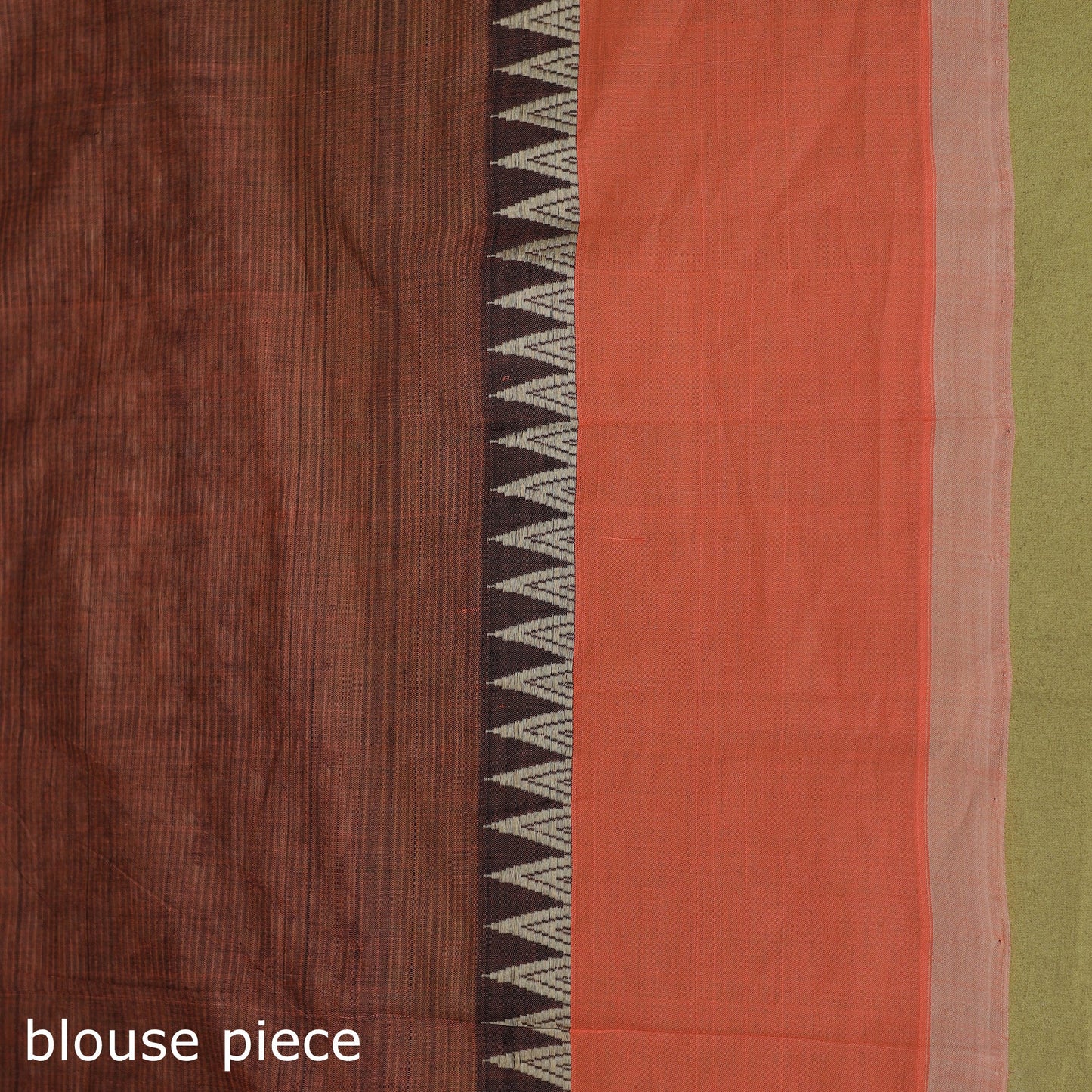 Black - handloom cotton thread border mangalagiri saree 35