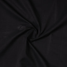 Black - handloom cotton zari border mangalagiri fabric 08
