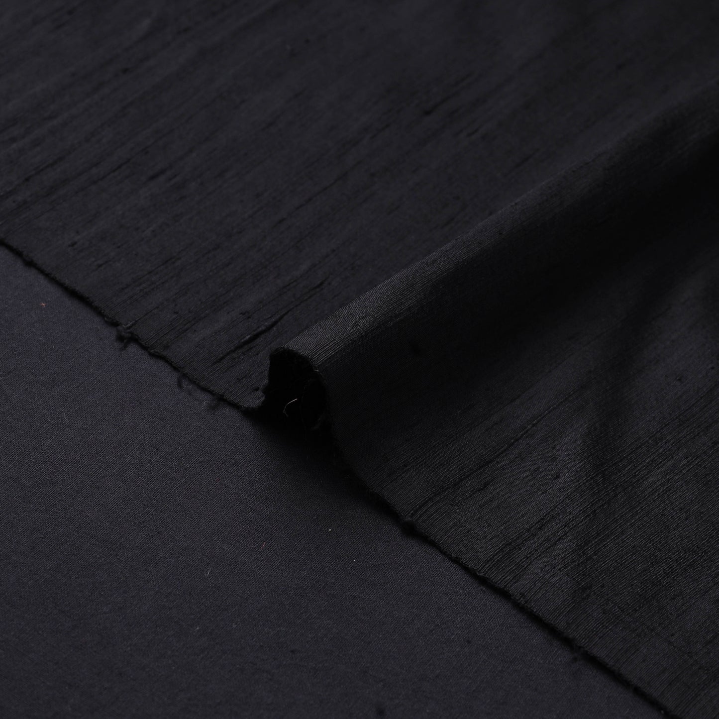 Handloom dupion silk natural dyed plain fabric 02