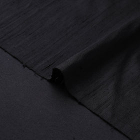 Handloom dupion silk natural dyed plain fabric 02