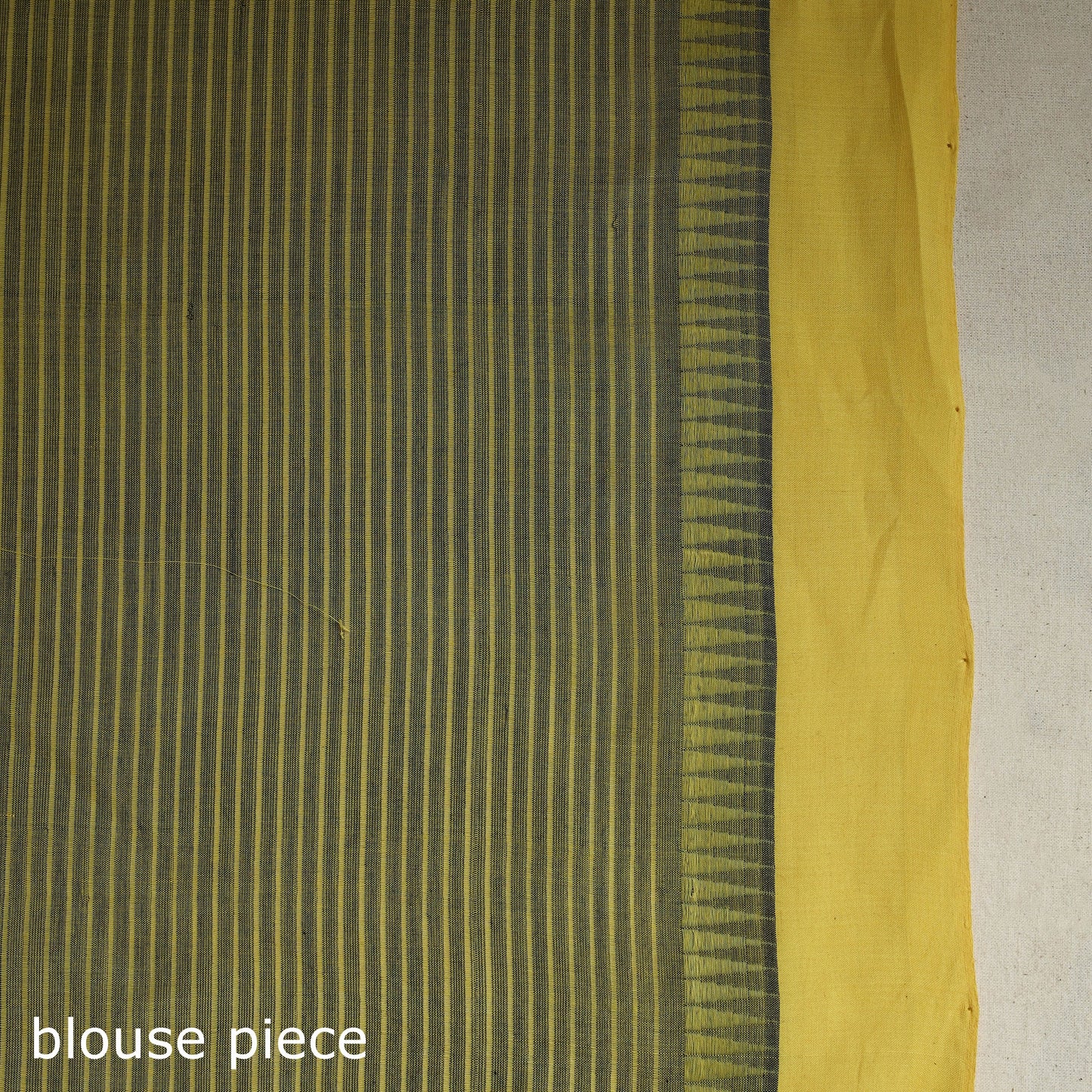 Black Handloom Missing Checks Cotton Mangalagiri Saree