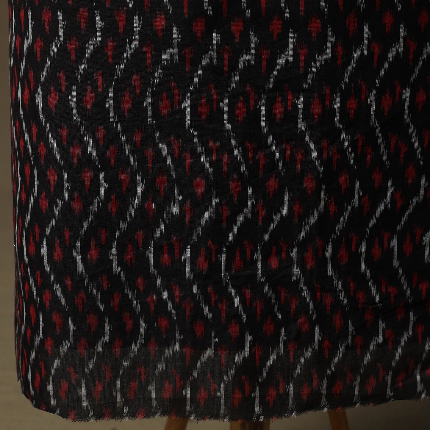 Handloom pochampally ikat mercerised cotton 2pc unstitched