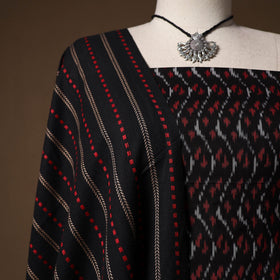 Handloom pochampally ikat mercerised cotton 2pc unstitched