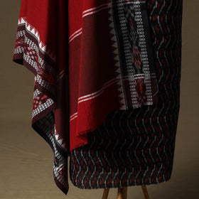 Handloom pochampally ikat mercerised cotton 2pc unstitched