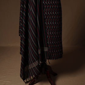 Handloom pochampally ikat mercerised cotton 2pc unstitched