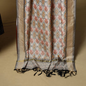 Handloom sico pochampally ikat 2pc unstitched dress