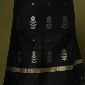 Handloom zari buti chanderi silk 2pc unstitched dress