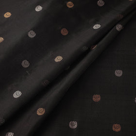 Handloom zari buti pure chanderi silk fabric 09