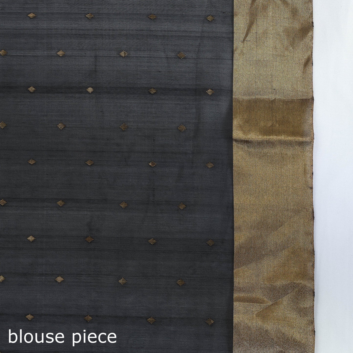 Buy Black Handloom Zari Work Chanderi Silk Saree