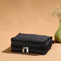 Black Multipurpose Jewellery Bag with 4 Storage Pockets