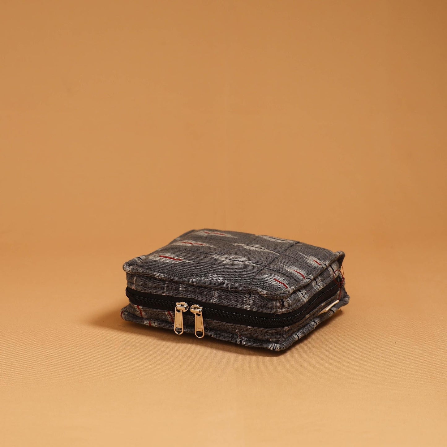 Handmade 4 pockets quilted jewellery bag 44 - handcrafted