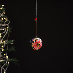 Handmade christmas ornament ball hanging 10 - handcrafted