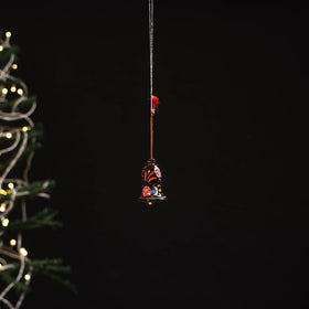 Handmade christmas ornament bell hanging 13 - handcrafted