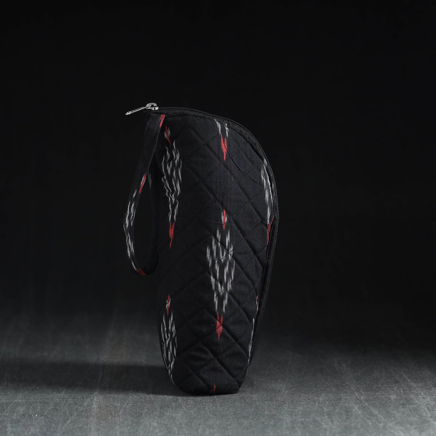  Black Handmade Cotton 1L Water Bottle Cover