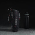  Black Handmade Cotton 1L Water Bottle Cover