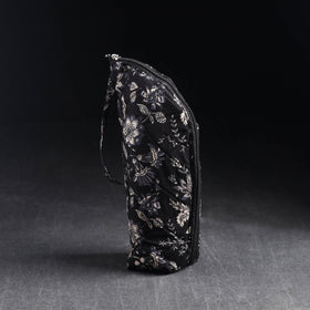 Black Handmade Cotton 1L Water Bottle Cover