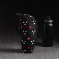  Black Handmade Cotton 1L Water Bottle Cover