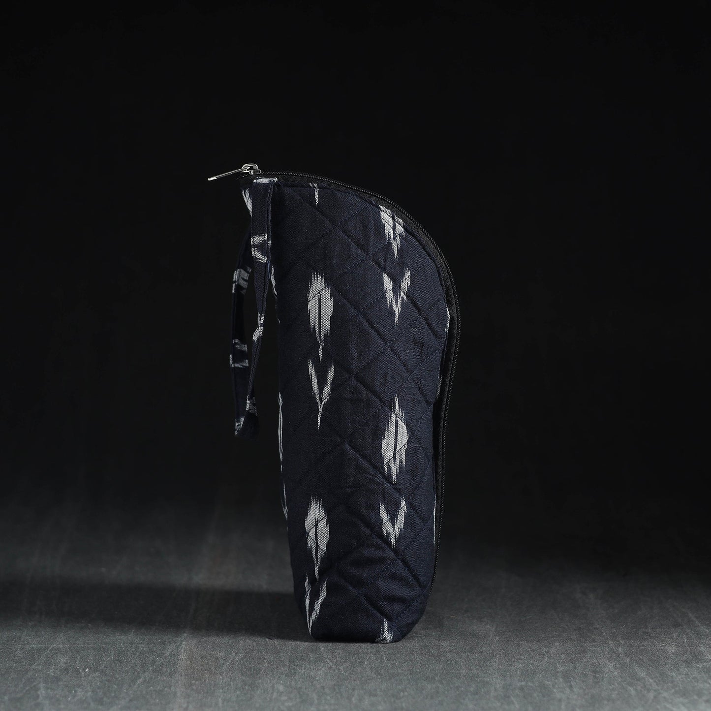  Black Handmade Cotton 1L Water Bottle Cover