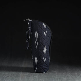  Black Handmade Cotton 1L Water Bottle Cover