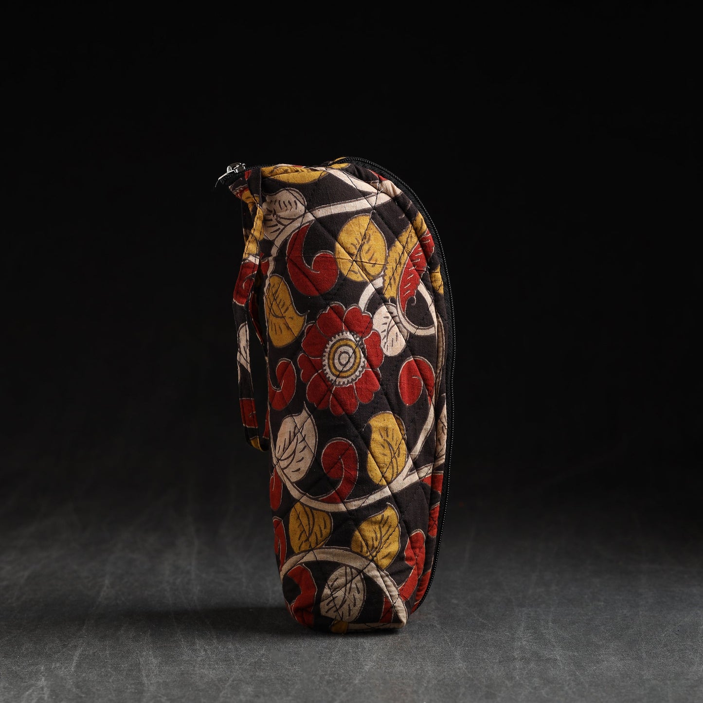  Black Handmade Cotton 1L Water Bottle Cover 