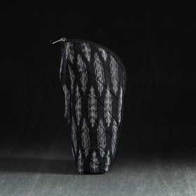 Black Handmade Cotton 1L Water Bottle Cover