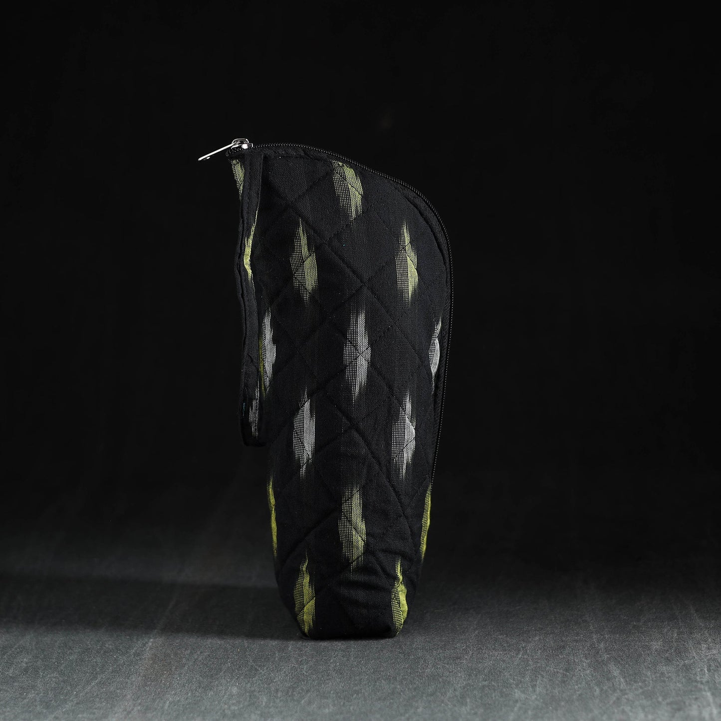 Black Handmade Cotton 1L Water Bottle Cover