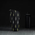 Black Handmade Cotton 1L Water Bottle Cover