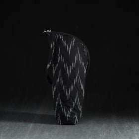 Black Handmade Cotton 1L Water Bottle Cover