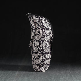 Black Handmade Cotton 1L Water Bottle Cover
