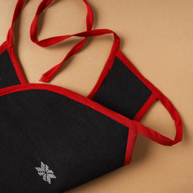 Buy Black Handmade Cotton Baby Bib