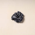 Black Handmade Cotton Elastic Rubber Band/Scrunchie