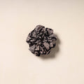 Black Handmade Cotton Elastic Rubber Band/Scrunchie