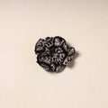 Black Handmade Cotton Elastic Rubber Band/Scrunchie