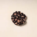 Black Handmade Cotton Elastic Rubber Band/Scrunchie