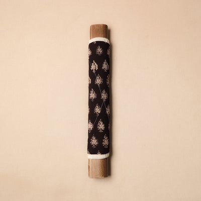 Buy Black Handmade Cotton Fridge Handle Cover