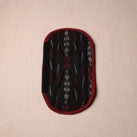 Black - handmade cotton fridge handle cover 06 - handcrafted