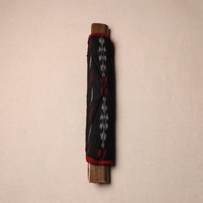 Black - handmade cotton fridge handle cover 06 - handcrafted