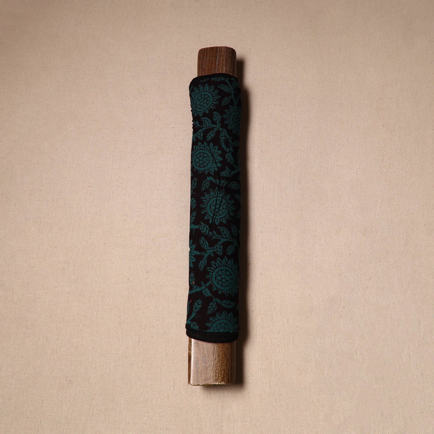 Buy Black Handmade Cotton Fridge Handle Cover