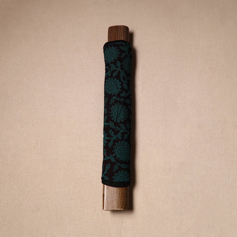 Buy Black Handmade Cotton Fridge Handle Cover