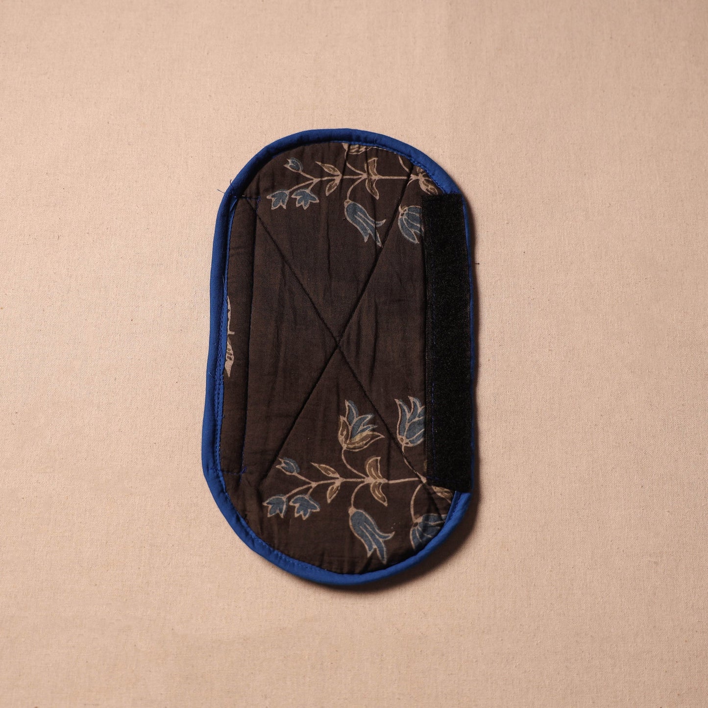 Buy Handmade Cotton Black Fridge Handle Cover