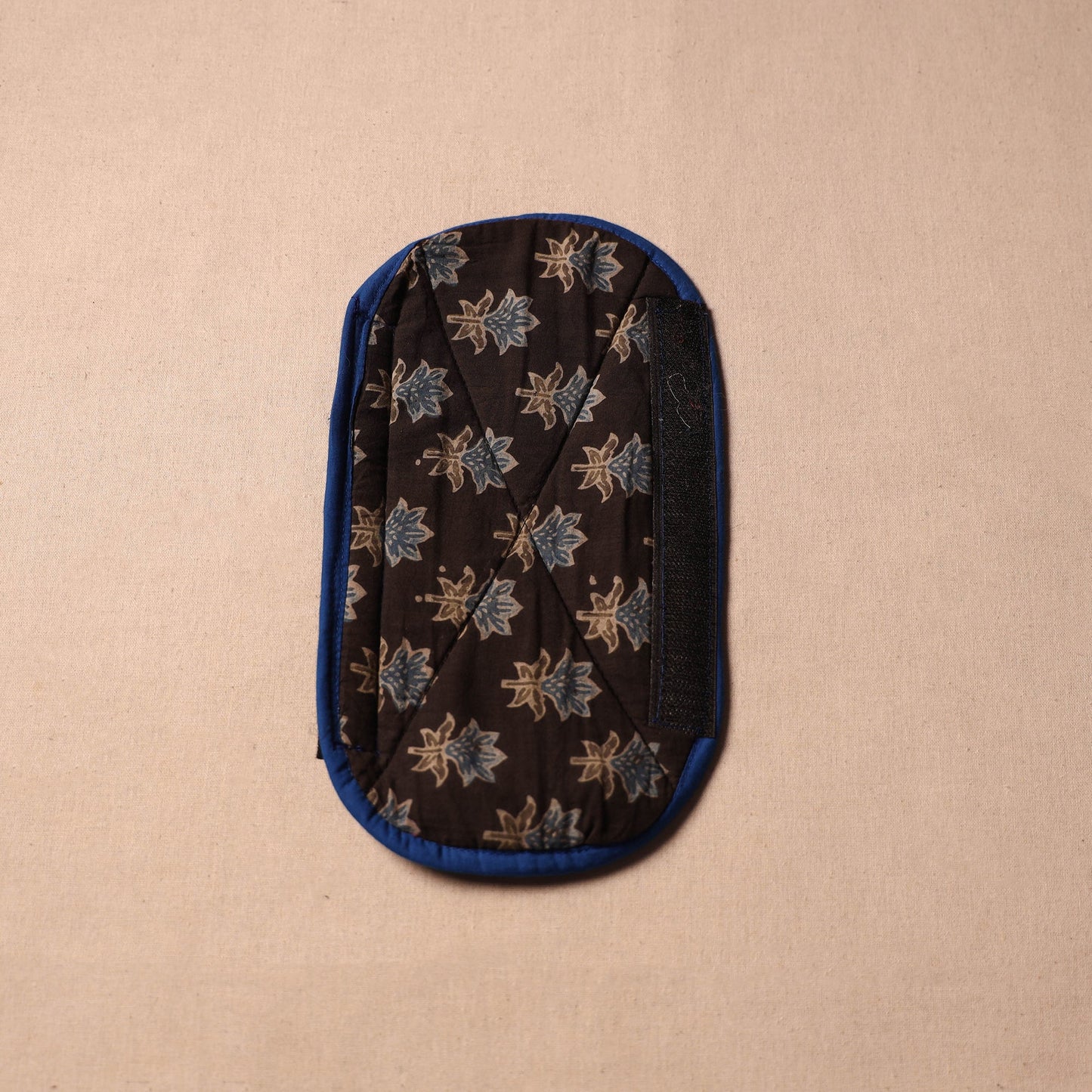 Buy Handmade Cotton Black Fridge Handle Cover 103