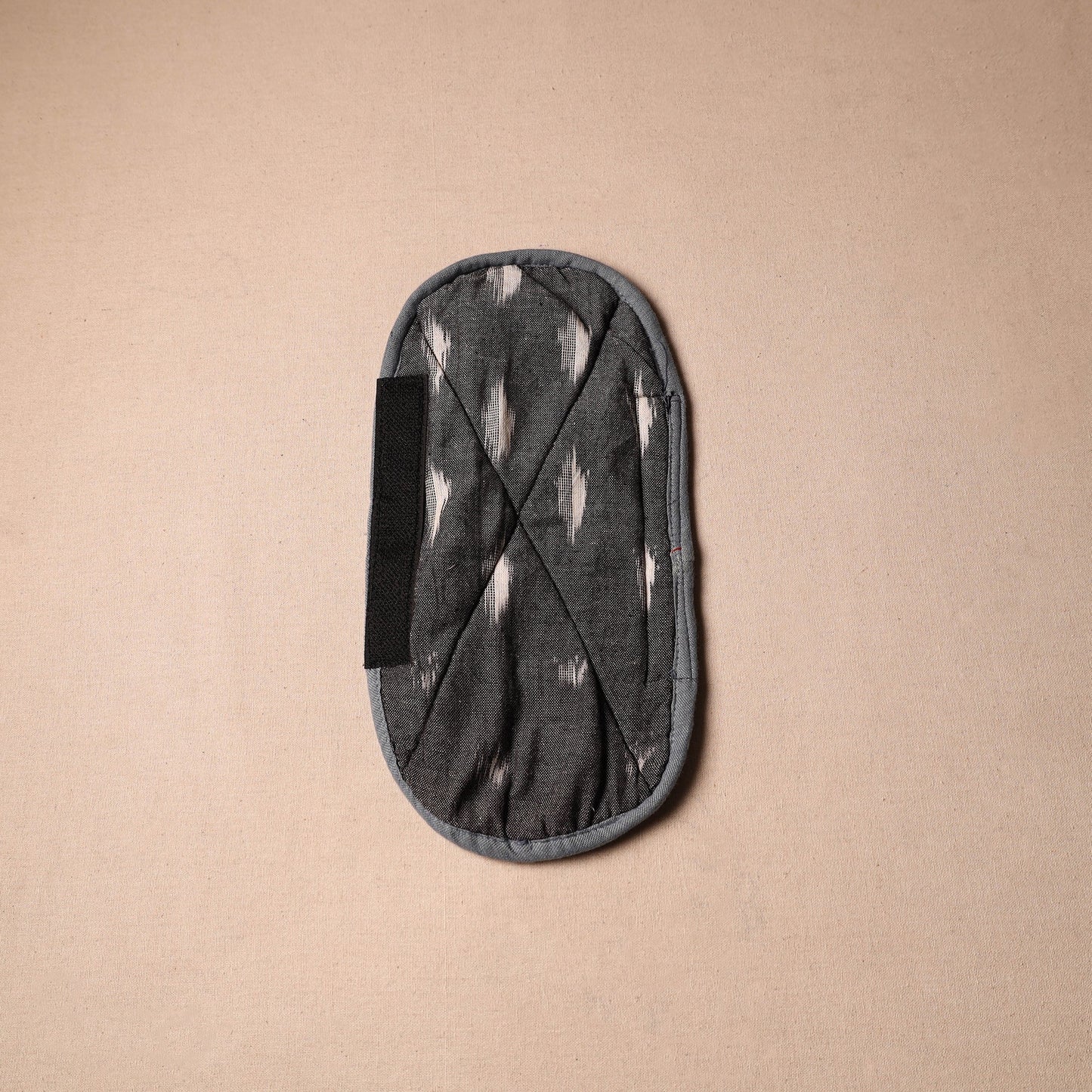 Buy Handmade Cotton Black Fridge Handle Cover