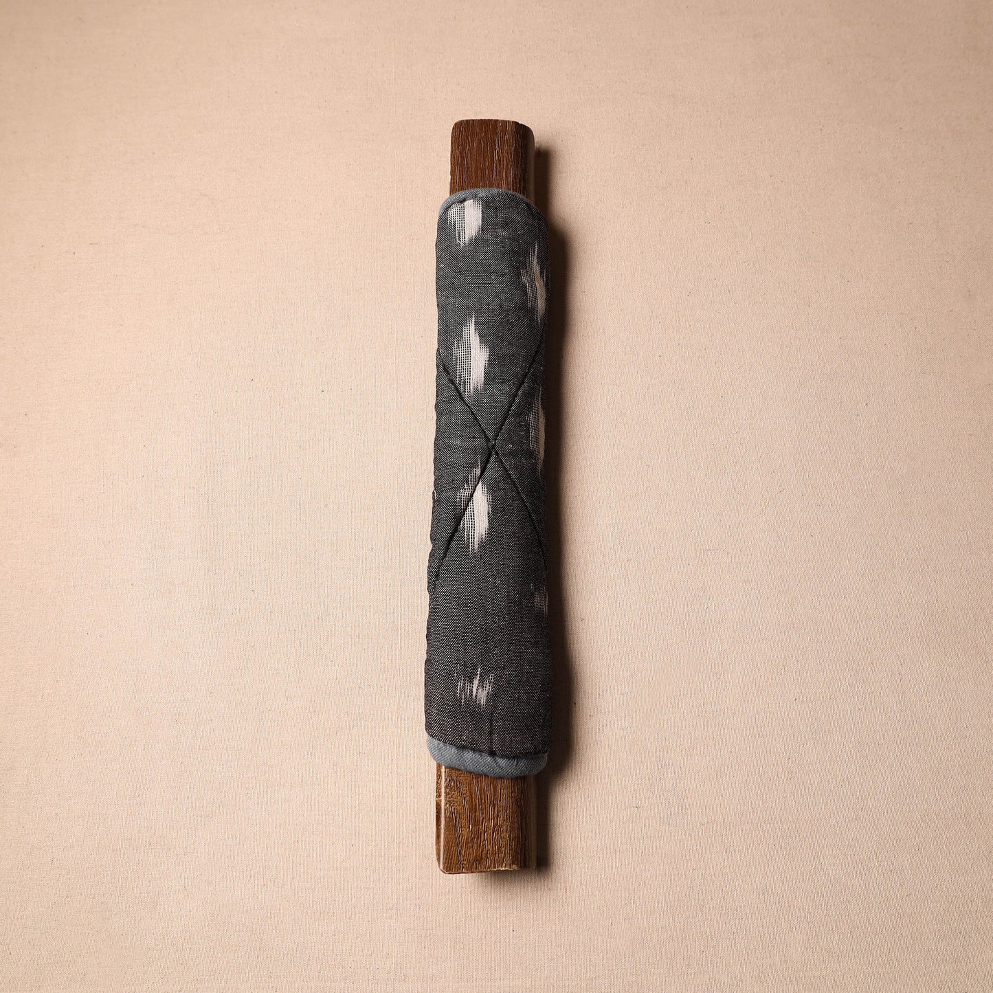 Buy Handmade Cotton Black Fridge Handle Cover