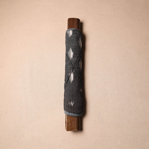 Buy Handmade Cotton Black Fridge Handle Cover